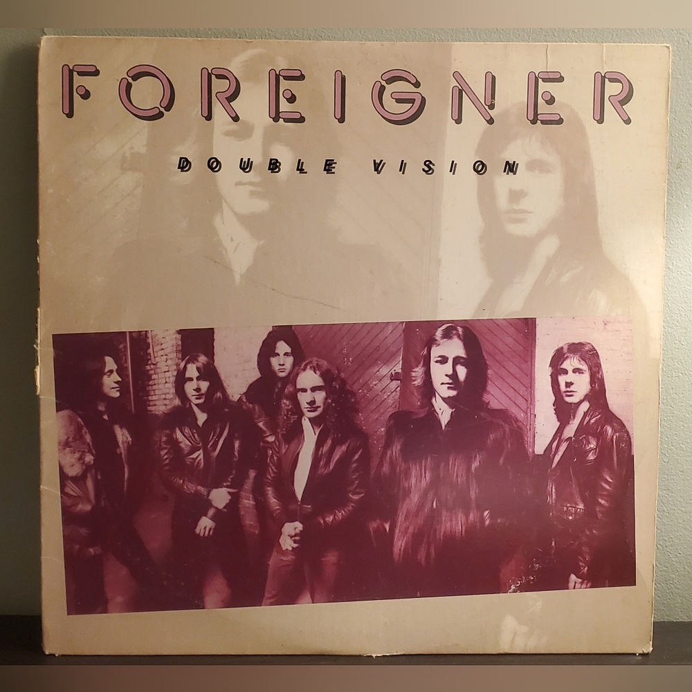 Foreigner Double Vision Vinyl Record 1978 ,Soft Rock